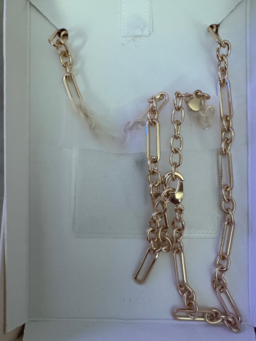 Camila Coelho Gold Sun-Eye Pendant Necklace with Aqua Stone & Pearl Drop - Picture 3 of 4